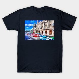 Havana National Theater & Capitol, Cuba,Havana, Cuba T-Shirt